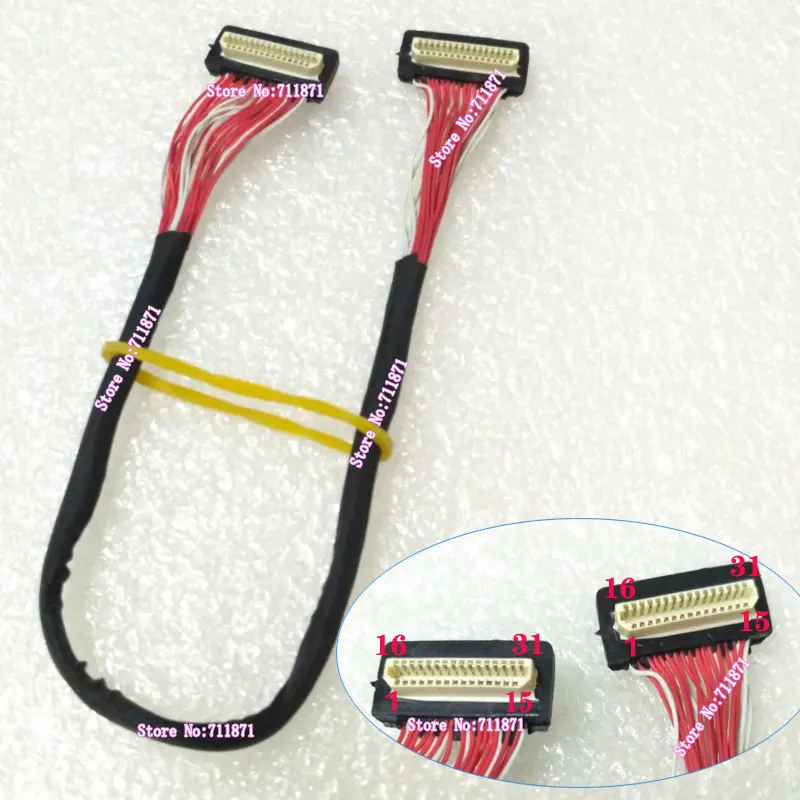 Female to Female DF9 31P Cable Line 1.0 Pitch TTL 31P to 31Pin DF9 31S Screen Line Cable 31P 31Pin 31S DF9 Screen Cable Line
Female to Female DF9 31P Cable Line 1.0 Pitch TTL 31P to 31Pin DF9 31S Screen Line Cable 31P 31Pin 31S DF9 Screen Cable Line