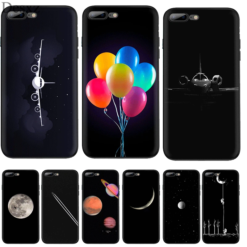 Mobile Phone Case for iPhone 11 Pro XR X XS Max iPhone 6 6S 7 8 Plus 5 5S SE Cover Airplane Moon Bag Shell Casing
Mobile Phone Case for iPhone 11 Pro XR X XS Max iPhone 6 6S 7 8 Plus 5 5S SE Cover Airplane Moon Bag Shell Casing