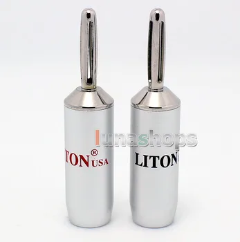 LN004116 2pcs LITON Banana 1006s Male Plug Rodium Plated solder type Adapter For DIY Custom
LN004116 2pcs LITON Banana 1006s Male Plug Rodium Plated solder type Adapter For DIY Custom