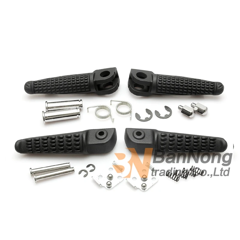 Motorcycle Front Rear Footrests Foot pegs For Kawasaki Ninja Z750 Z800 Z1000 SX ER6F ER6N ZX-6R 636 ZX-9R ZX-10R ZX-12R ZX-14R
Motorcycle Front Rear Footrests Foot pegs For Kawasaki Ninja Z750 Z800 Z1000 SX ER6F ER6N ZX-6R 636 ZX-9R ZX-10R ZX-12R ZX-14R