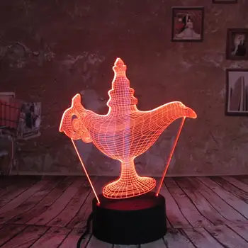 Creative 3D Glow LED Night Light Secret Magic Lamp 7 Colors Optical Illusion Lamp Touch Sensor Perfect Home Party Festival Decor
Creative 3D Glow LED Night Light Secret Magic Lamp 7 Colors Optical Illusion Lamp Touch Sensor Perfect Home Party Festival Decor