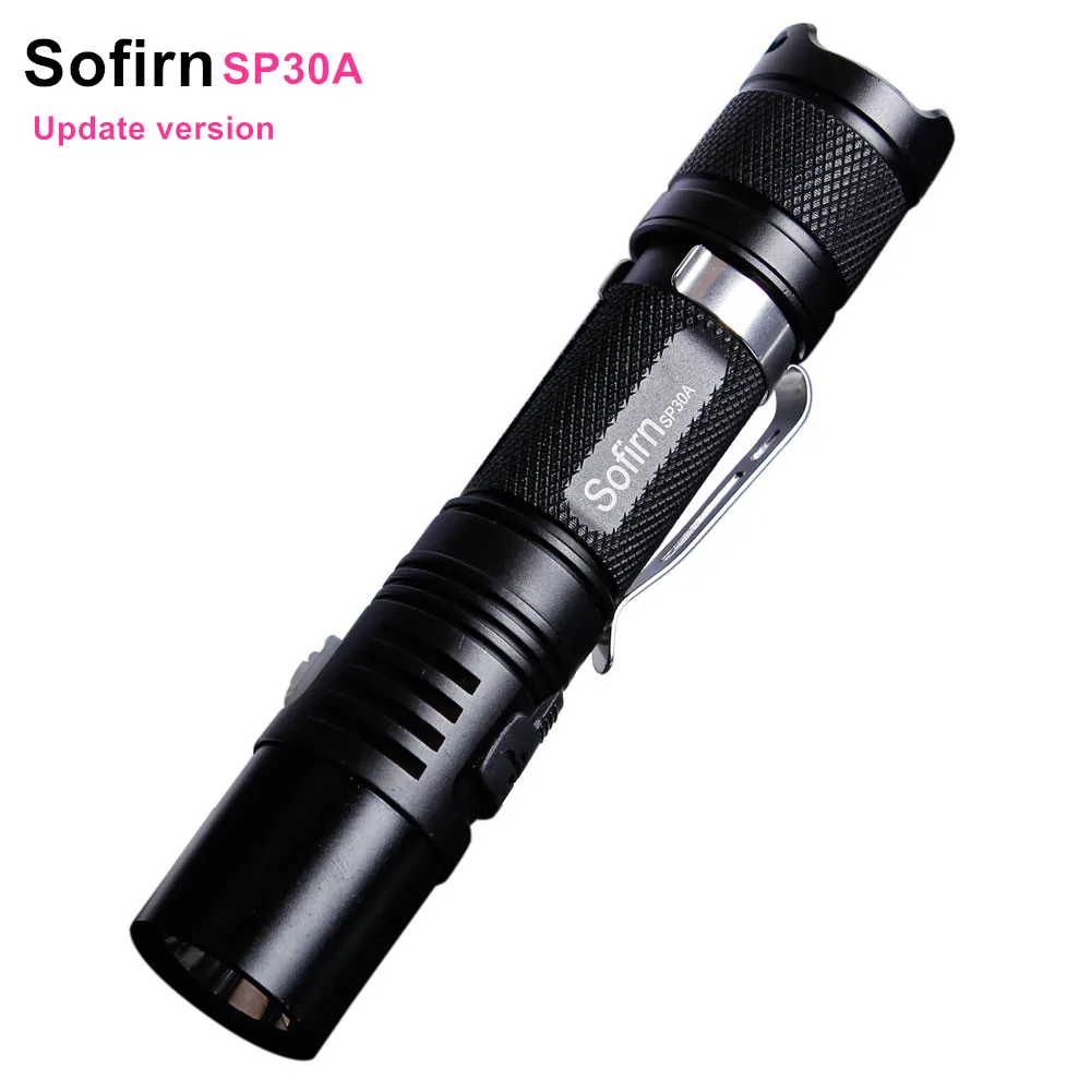 Sofirn SP30A Powerful LED Flashlight USB Rechargeable Flashlight 18650 Cree XPL Led Torch Light Battery Level Indicator Tactical
Sofirn SP30A Powerful LED Flashlight USB Rechargeable Flashlight 18650 Cree XPL Led Torch Light Battery Level Indicator Tactical