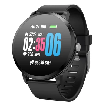 V11 Smart Watch 1.3 Inch 240*240 Tempered Glass Screen IP67 Waterproof Heart Rate Monitoring Blood Pressure Band for Men Women
V11 Smart Watch 1.3 Inch 240*240 Tempered Glass Screen IP67 Waterproof Heart Rate Monitoring Blood Pressure Band for Men Women