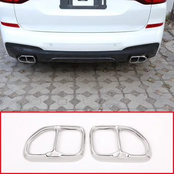2pcs 304 Stainless Steel Chrome For BMW X3 G01 2018 2019 Year Car-styling Exhaust Tail Pipe Cover Trim Accessories
2pcs 304 Stainless Steel Chrome For BMW X3 G01 2018 2019 Year Car-styling Exhaust Tail Pipe Cover Trim Accessories