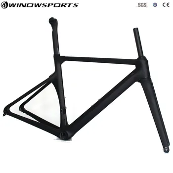 2019 New Model Aero Disc road bike carbon road frame thru axle 142mmX12mm thru axle Disc road bike frame
2019 New Model Aero Disc road bike carbon road frame thru axle 142mmX12mm thru axle Disc road bike frame