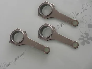H-beam forged 4340 connecting rod with bolts for Nissan GA16DE with high quality
H-beam forged 4340 connecting rod with bolts for Nissan GA16DE with high quality