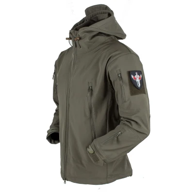 Men Army Sportswear Hunting Hiking Sport Jackets Military Tactical Outdoor Soft Shell hoodie Jacket waterproof men windbreaker
Men Army Sportswear Hunting Hiking Sport Jackets Military Tactical Outdoor Soft Shell hoodie Jacket waterproof men windbreaker