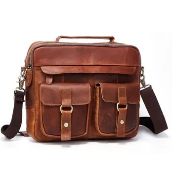 famous Designer Brand New Arrival Men's Shoulder Bag Genuine Cowhide Leather Handbags Vintage Retro Men Messenger Bag Khaki
famous Designer Brand New Arrival Men's Shoulder Bag Genuine Cowhide Leather Handbags Vintage Retro Men Messenger Bag Khaki