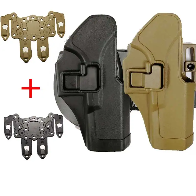 CQC Pistol Holster Glock 17 Tactical Gun Holster for SERPA Glock 19 17 18 23 32 36 Drop Leg Extension Holsters Molle Adapter RH
CQC Pistol Holster Glock 17 Tactical Gun Holster for SERPA Glock 19 17 18 23 32 36 Drop Leg Extension Holsters Molle Adapter RH