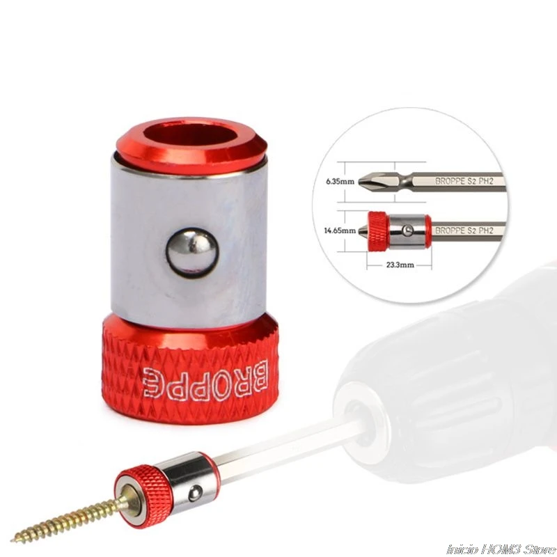 Screwdriver Bits Magnetic Ring 1/4" 6.35mm Metal Strong Magnetizer Screw Dropship
Screwdriver Bits Magnetic Ring 1/4" 6.35mm Metal Strong Magnetizer Screw Dropship