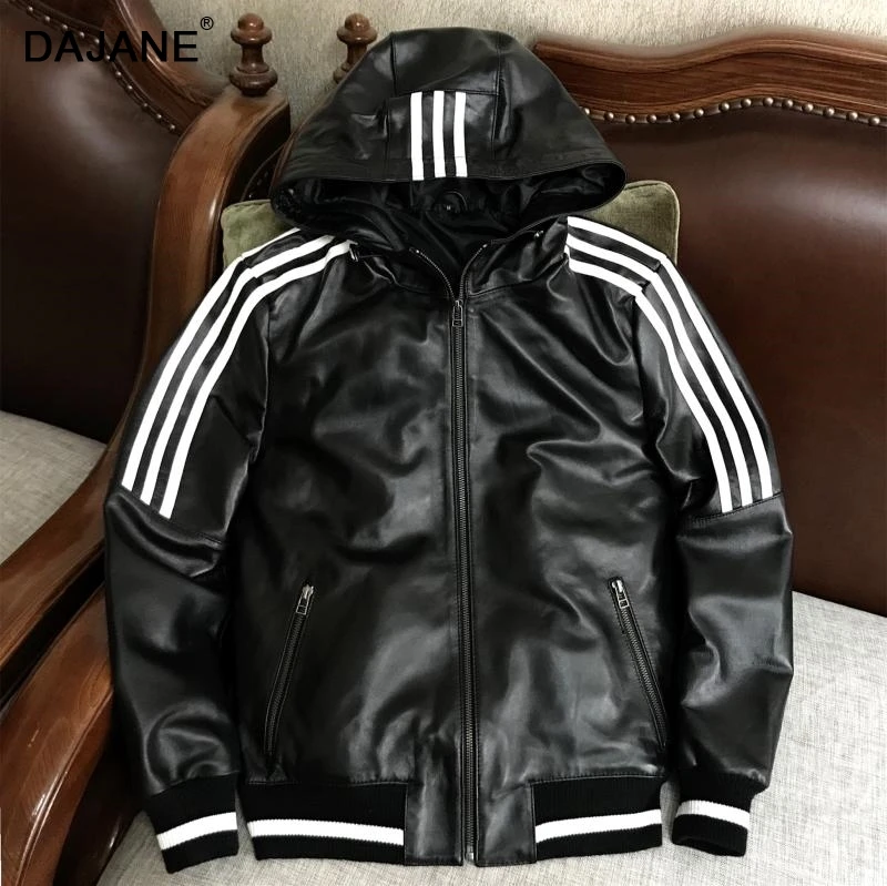 Price is a surprise!Three hooded head layer of sheep skin short bar leather leather men's and women's wear hood leather jacket 
Price is a surprise!Three hooded head layer of sheep skin short bar leather leather men's and women's wear hood leather jacket