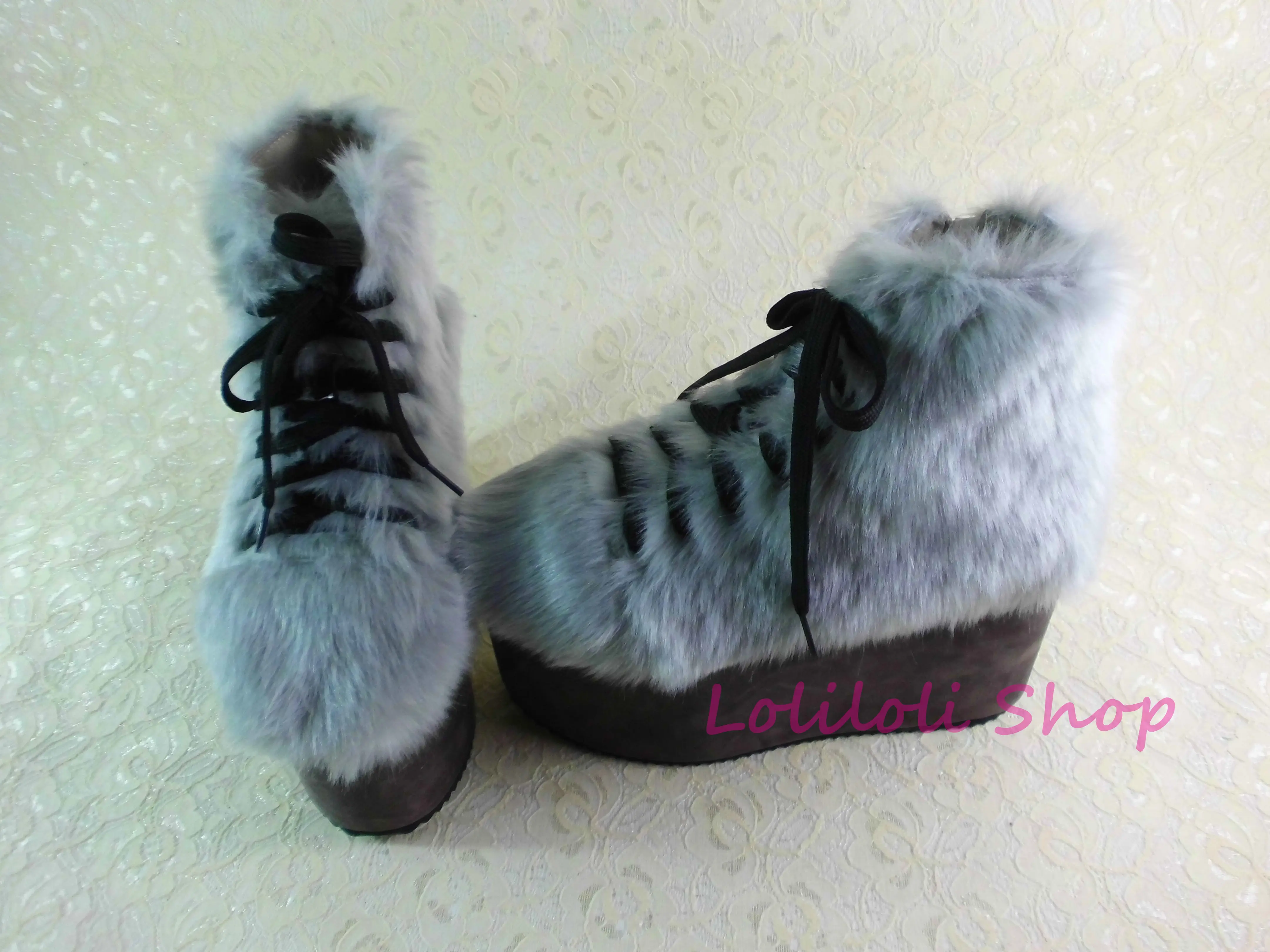 Princess sweet lolita Lolilloliyoyo antaina Japanese design custom Lolita shaped shoes Lolita gray platform shoes custom an4181
Princess sweet lolita Lolilloliyoyo antaina Japanese design custom Lolita shaped shoes Lolita gray platform shoes custom an4181