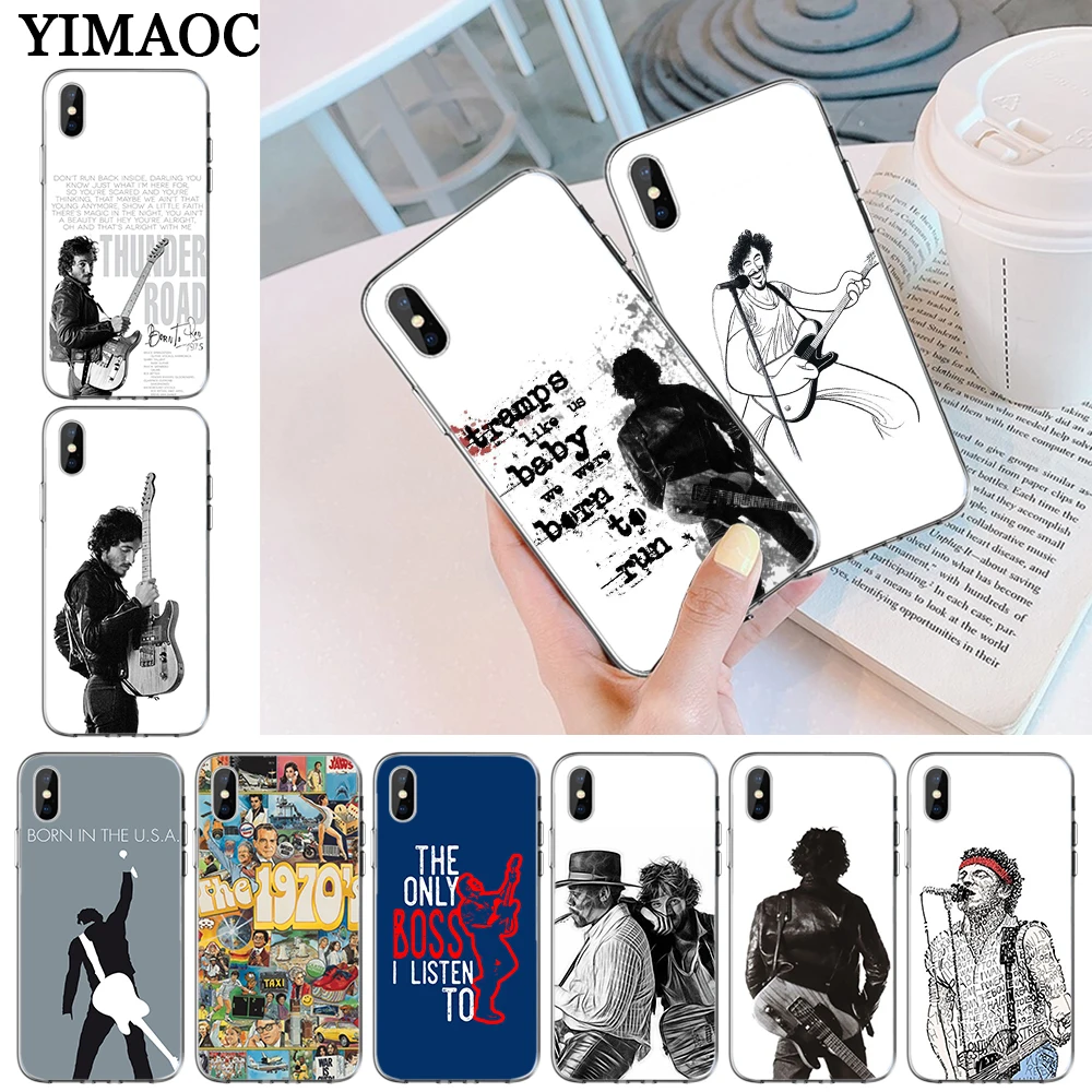YIMAOC Bruce Springsteen Thunder Road Soft TPU Case for iPhone 5 5S SE 5C 6 6S 7 8 Plus X XR XS Max
YIMAOC Bruce Springsteen Thunder Road Soft TPU Case for iPhone 5 5S SE 5C 6 6S 7 8 Plus X XR XS Max
