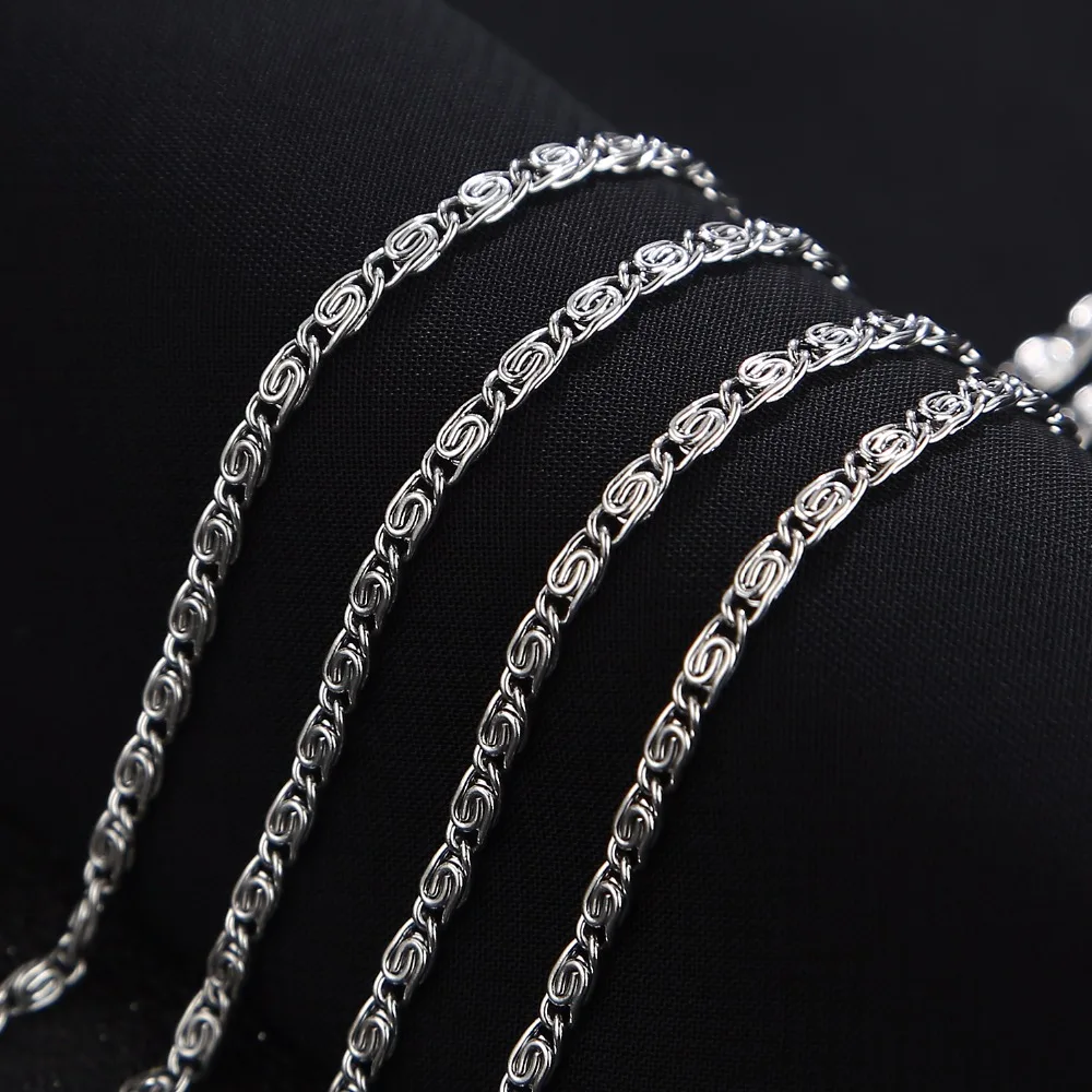 5pcs/lot 2.5mm Stainless Steel Rolo Chain Necklace Lobster Clasp Closure DIY Jewelry making Top Quality
5pcs/lot 2.5mm Stainless Steel Rolo Chain Necklace Lobster Clasp Closure DIY Jewelry making Top Quality