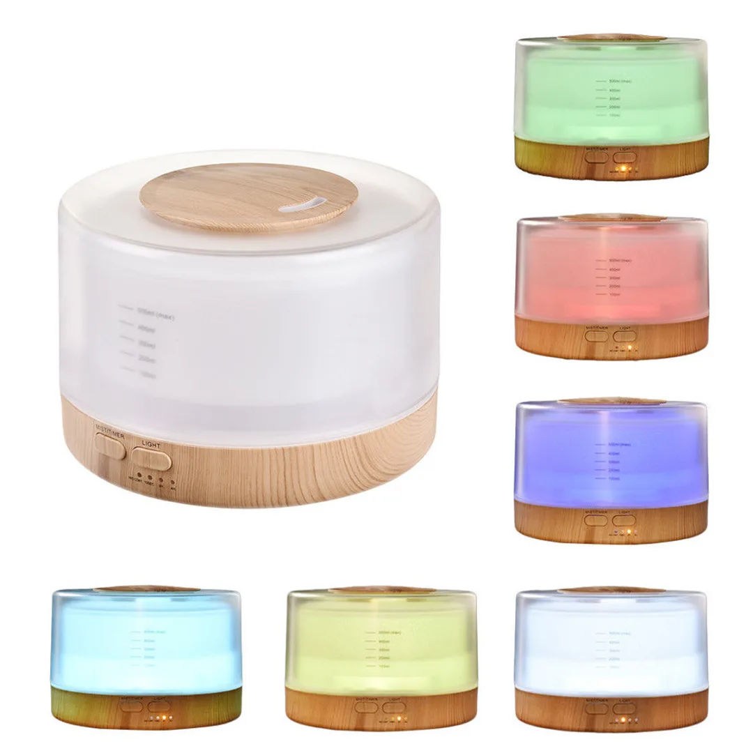 500ml Remote Control Air Aroma Ultrasonic Humidifier With Color LED Lights Electric Aromatherapy Essential Oil Diffuser
500ml Remote Control Air Aroma Ultrasonic Humidifier With Color LED Lights Electric Aromatherapy Essential Oil Diffuser