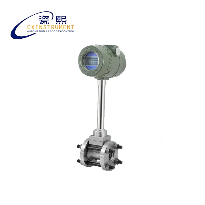 Vortex Type Flow Meter with DN25 8.8~55 m3/h Measuring Range and 4~20 mA Output Vortex Shedding Flow Meter
Vortex Type Flow Meter with DN25 8.8~55 m3/h Measuring Range and 4~20 mA Output Vortex Shedding Flow Meter