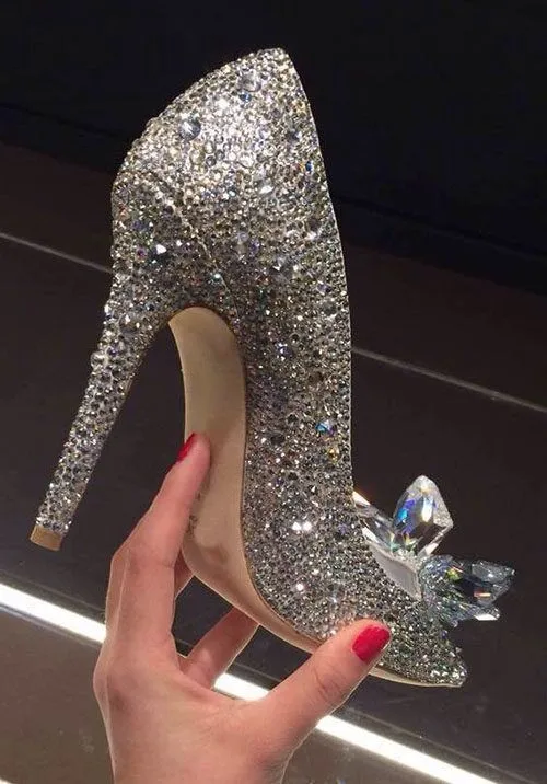 real diamond heels