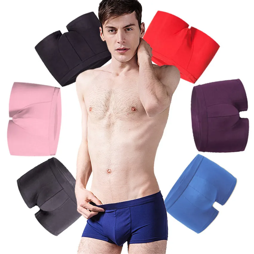 

Casual Soft Microfiber Men's Boxer Underwear Plus Size Underpants Breathable Calzoncillo Hombre Male Boxer Shorts Charming Sexy