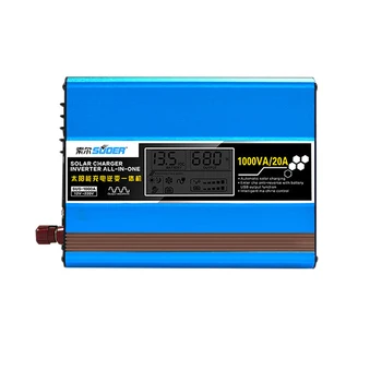 Solar Charger Inverter All-in-one 12V to 220V 500W / 1000W/ 1500W Home Charging Inverters Built-in Controller
Solar Charger Inverter All-in-one 12V to 220V 500W / 1000W/ 1500W Home Charging Inverters Built-in Controller