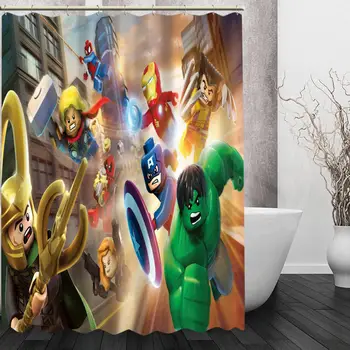 Custom marvel Shower Curtain Top Selling Classic Popular Bath screens Polyester beautiful Home Bathroom curtain
Custom marvel Shower Curtain Top Selling Classic Popular Bath screens Polyester beautiful Home Bathroom curtain