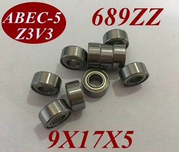 50pcs Low noisy 689 ZZ 689ZZ 689Z 689-ZZ 9X17X5 MM Deep groove ball bearing micro miniature small bearing motor bearing
50pcs Low noisy 689 ZZ 689ZZ 689Z 689-ZZ 9X17X5 MM Deep groove ball bearing micro miniature small bearing motor bearing