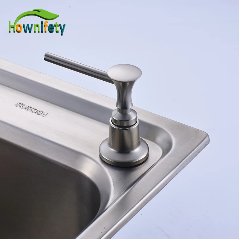 Stainless Steel Kitchen Sink Soap Dispenser Sink Liquid Soap Dispenser Deck Mounted
Stainless Steel Kitchen Sink Soap Dispenser Sink Liquid Soap Dispenser Deck Mounted