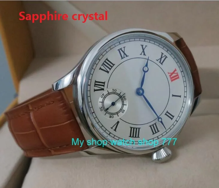 Sapphire crystal 44 mm PARNIS White dial Asian 6498/3621 Mechanical Hand Wind men watches Mechanical watches wholesale 390
Sapphire crystal 44 mm PARNIS White dial Asian 6498/3621 Mechanical Hand Wind men watches Mechanical watches wholesale 390