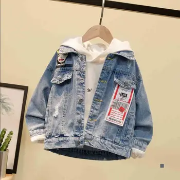 baby boys denim jackets 2019 spring autume children printing holes jean coat single breasted jackets modis kids clothes Y1082
baby boys denim jackets 2019 spring autume children printing holes jean coat single breasted jackets modis kids clothes Y1082