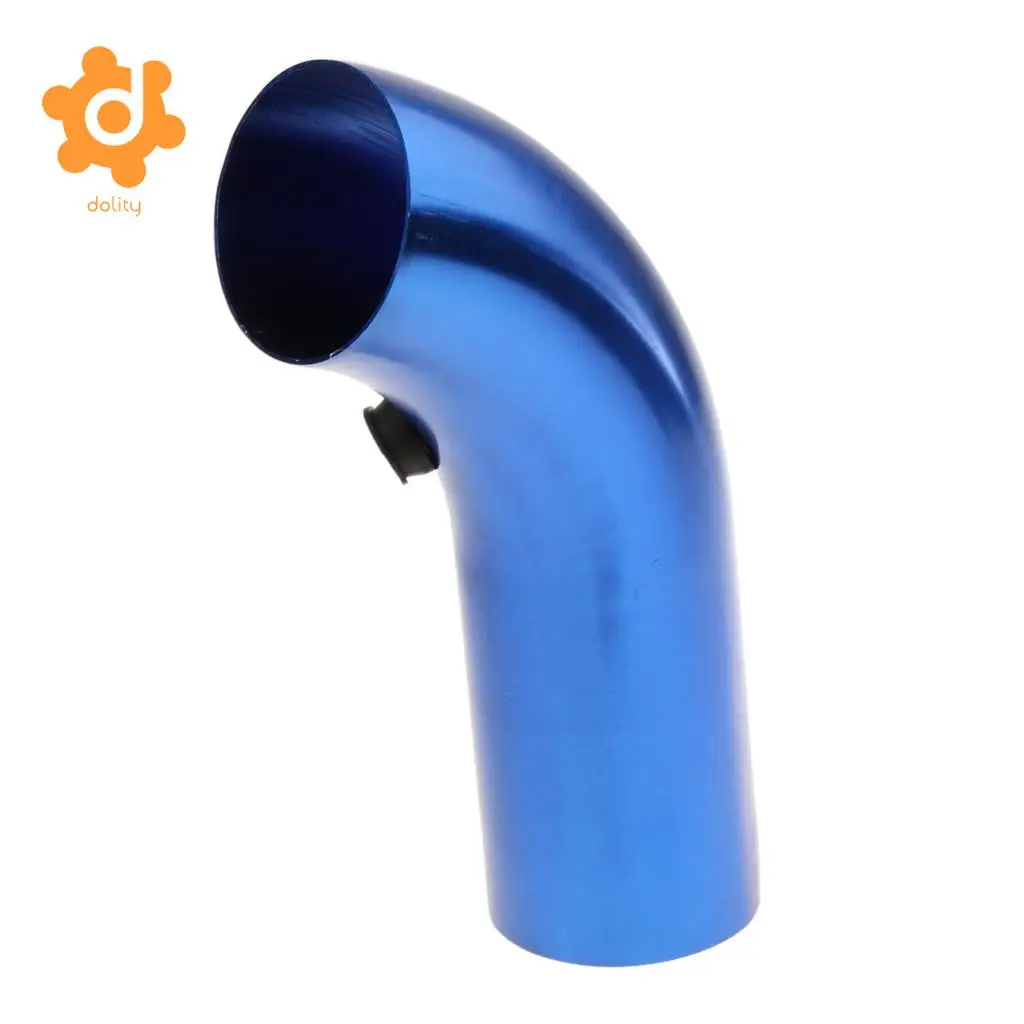 7.5cm/2.95'' Car Cold Air Intake Pipe Induction Kit Hose Tube System Red/Blue/Sliver