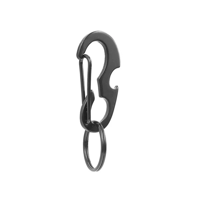 2Pcs EDC Keychain D Type Metal Buckle Outdoor Camping Bottle Opener Equipment Tourism Multi-function Key Ring Fast Hanging Tools
2Pcs EDC Keychain D Type Metal Buckle Outdoor Camping Bottle Opener Equipment Tourism Multi-function Key Ring Fast Hanging Tools