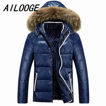 2016 Winter Jacket Men Duck Down Jacket Men Thick Hood Natural Pure Raccoon Fur Collar Parkas Windproof Coat Plus Size 3XL
2016 Winter Jacket Men Duck Down Jacket Men Thick Hood Natural Pure Raccoon Fur Collar Parkas Windproof Coat Plus Size 3XL