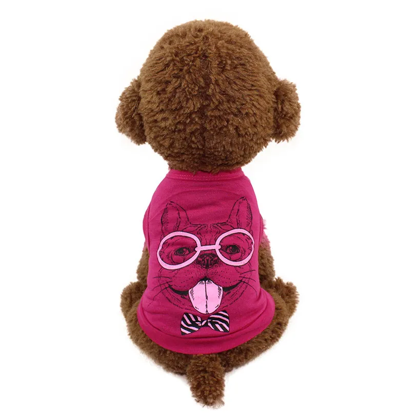 Spring/Summer Cartoon Pet Dog Vest T-Shirt Fashion Dog Shirt XS-L Pet Clothes For Dogs Cats Puppy Dog Clothes Wholesale 40JA4
Spring/Summer Cartoon Pet Dog Vest T-Shirt Fashion Dog Shirt XS-L Pet Clothes For Dogs Cats Puppy Dog Clothes Wholesale 40JA4