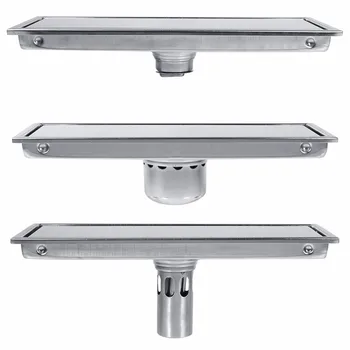Stainless Steel Linear Shower Floor Drains Tile Insert Floor Drains Channel for Bathroom Kitchen Channel Tile Drains
Stainless Steel Linear Shower Floor Drains Tile Insert Floor Drains Channel for Bathroom Kitchen Channel Tile Drains