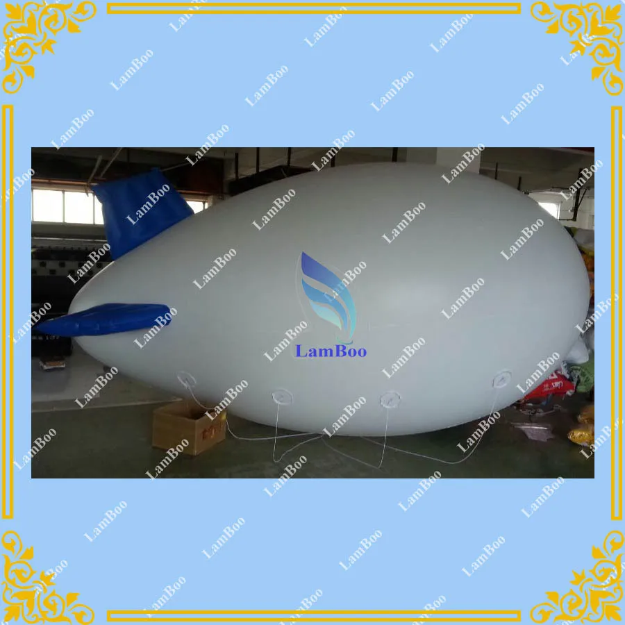 4m/13ft White Inflatable Advertising Airship Inflatable Zeppelin for Different Events
4m/13ft White Inflatable Advertising Airship Inflatable Zeppelin for Different Events