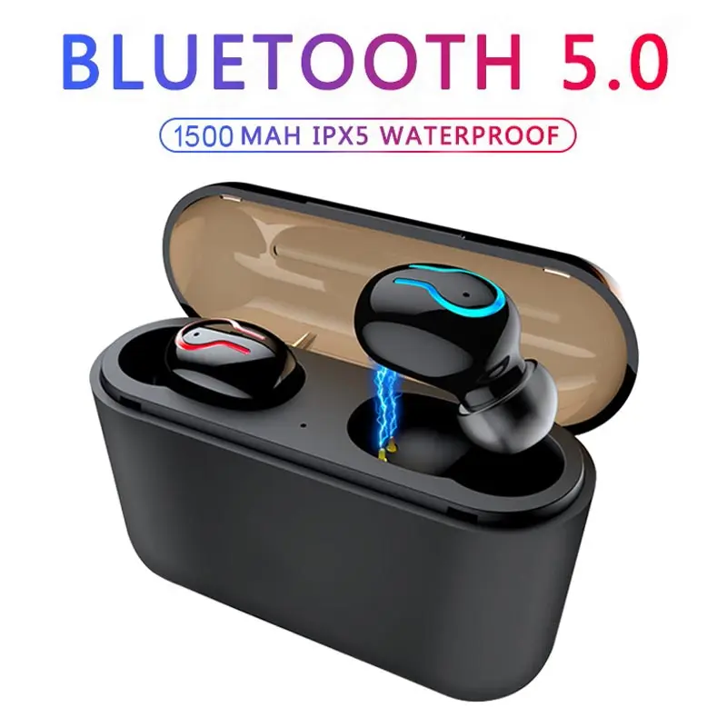 Twinbuys TWS Bluetooth 5.0 earphones Wireless headphone HiFi Stereo Earbud Sport headset with MiC Charging Box For xiaomi iphone
Twinbuys TWS Bluetooth 5.0 earphones Wireless headphone HiFi Stereo Earbud Sport headset with MiC Charging Box For xiaomi iphone