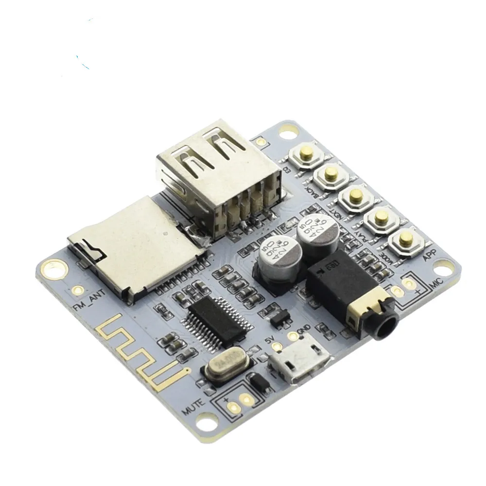 Bluetooth Audio Receiver board with USB TF card Slot decoding playback preamp output A7-004 5V 2.1 Wireless Stereo Music Module
Bluetooth Audio Receiver board with USB TF card Slot decoding playback preamp output A7-004 5V 2.1 Wireless Stereo Music Module