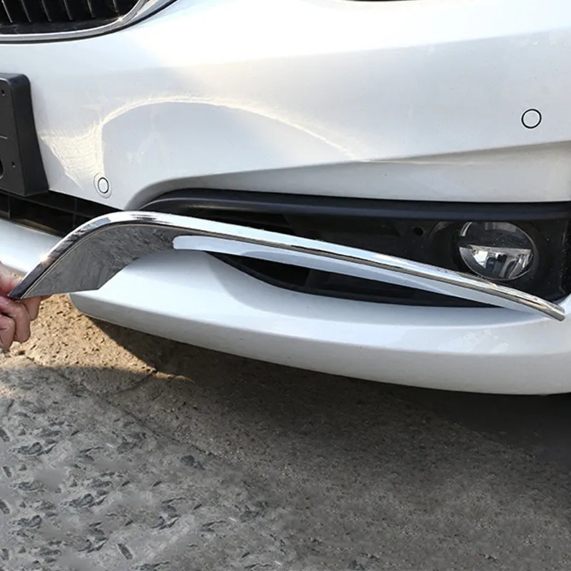 Car Styling Chrome Fog Lamp Decoration Cover Trim For BMW 3 Series GT f34 2013-18 Front Bumper Grille Decor Strips
Car Styling Chrome Fog Lamp Decoration Cover Trim For BMW 3 Series GT f34 2013-18 Front Bumper Grille Decor Strips