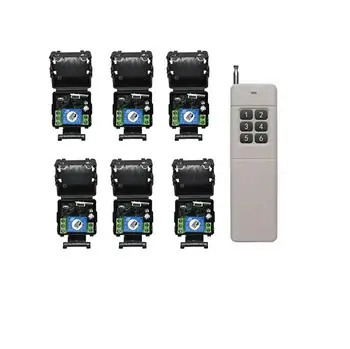 universal rf 433.92 mhz/315 DC 12v 10A Relay 1CH Wireless RF Remote Control Switch Controller Transmitter + 6*Receiver
universal rf 433.92 mhz/315 DC 12v 10A Relay 1CH Wireless RF Remote Control Switch Controller Transmitter + 6*Receiver
