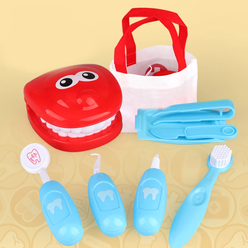 Dentist Check Teeth Pretend Play Toy Model Set Medical Kit Role Play Simulation Learing Educational Toys For Children Kids Baby
Dentist Check Teeth Pretend Play Toy Model Set Medical Kit Role Play Simulation Learing Educational Toys For Children Kids Baby