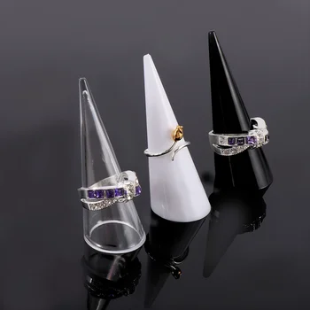 5pcs Transparent Black White Fancy Acrylic Jewelry Finger Ring Display Shelf Ring Holder Jewelry Exhibition Stand
5pcs Transparent Black White Fancy Acrylic Jewelry Finger Ring Display Shelf Ring Holder Jewelry Exhibition Stand