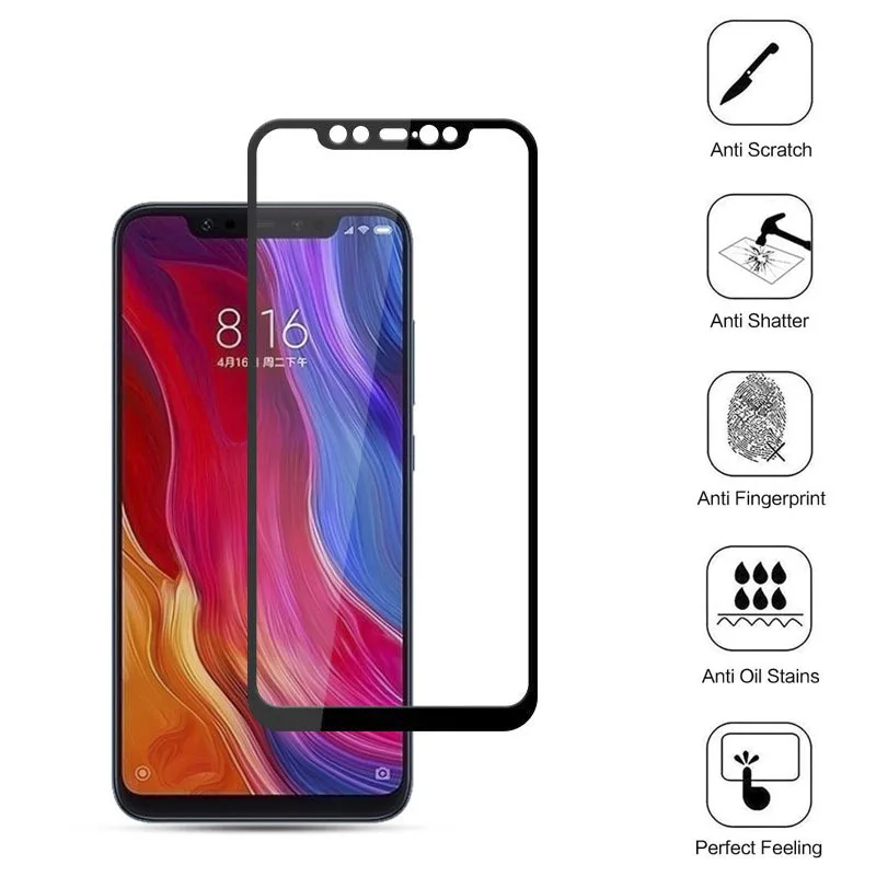 Full Glue Tempered Glass For Xiaomi Pocophone F1 Glass Full Cover 9H 2.5D Premium Screen Protector For Xiaomi Pocophone F1
Full Glue Tempered Glass For Xiaomi Pocophone F1 Glass Full Cover 9H 2.5D Premium Screen Protector For Xiaomi Pocophone F1