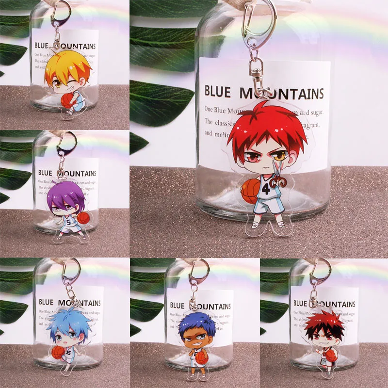 Anime Kuroko No Basket Keychain Cartoon Figure Acrylic Pendant Key Ring Anime Souvenir Cartoons Pendant Keychain
Anime Kuroko No Basket Keychain Cartoon Figure Acrylic Pendant Key Ring Anime Souvenir Cartoons Pendant Keychain
