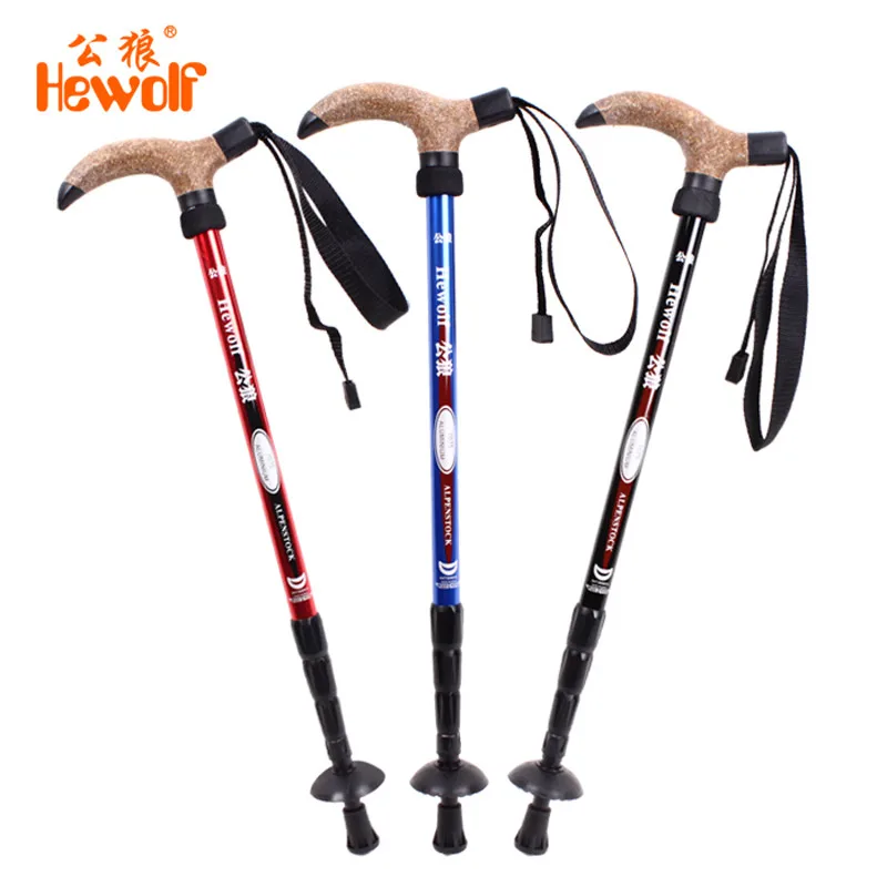 Hewolf 7075 Aluminum Ultralight 4 Sections Telescopic Walking Stick Adjustable Canes Hiking Alpenstock Trekking Pole 50-110cm
Hewolf 7075 Aluminum Ultralight 4 Sections Telescopic Walking Stick Adjustable Canes Hiking Alpenstock Trekking Pole 50-110cm