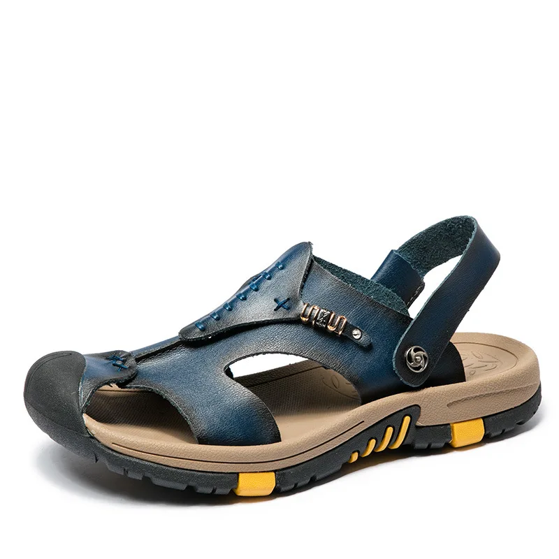 Genuine leather Man sandals big size men slide breathable cool summer outdoor men cowleather slipper brown sandal for man zy331
Genuine leather Man sandals big size men slide breathable cool summer outdoor men cowleather slipper brown sandal for man zy331
