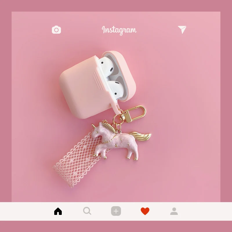 New Cute cartoon unicorn pendant decorative silcone protect bag for Apple Airpods Accessories Bluetooth Earphone Cover Case
New Cute cartoon unicorn pendant decorative silcone protect bag for Apple Airpods Accessories Bluetooth Earphone Cover Case