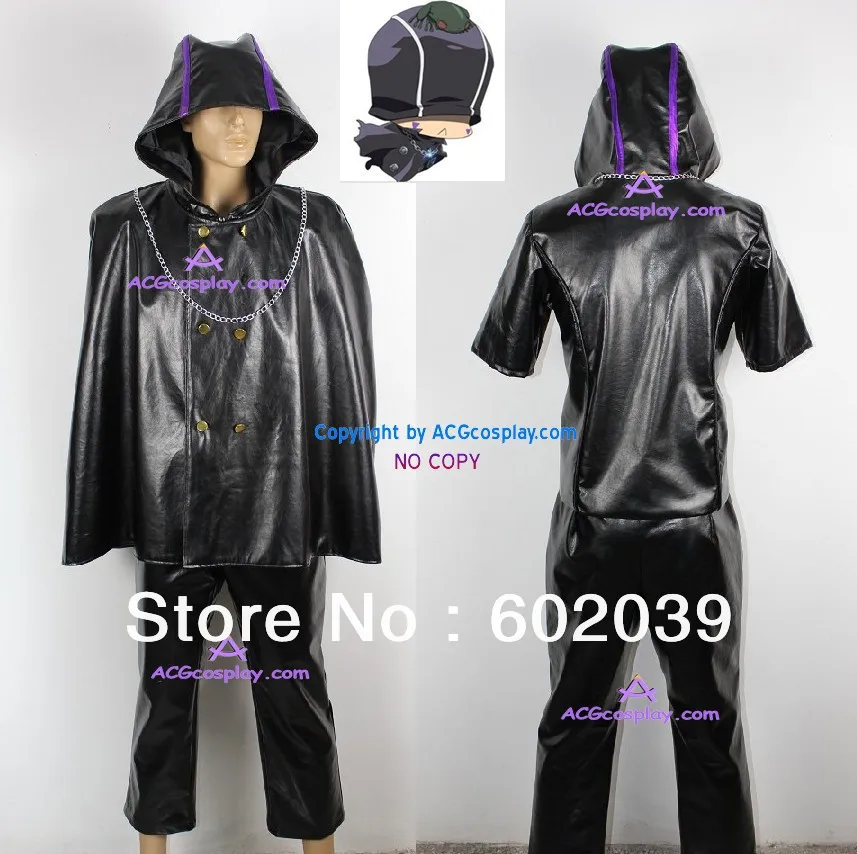 Katekyo Hitman Reborn! marmon cosplay costumes GOOD quality faux leather made anime
Katekyo Hitman Reborn! marmon cosplay costumes GOOD quality faux leather made anime