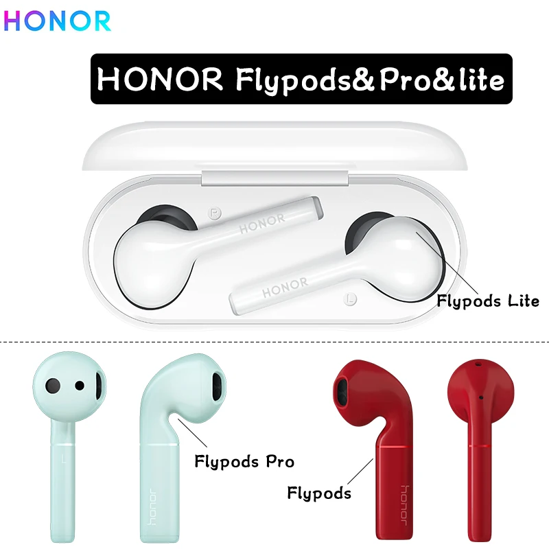 Huawei Honor FlyPods Pro honor FlyPods lite Wireless earphone Bluetooth 5.0 Waterproof IP54 Tap Wireless Charge
Huawei Honor FlyPods Pro honor FlyPods lite Wireless earphone Bluetooth 5.0 Waterproof IP54 Tap Wireless Charge