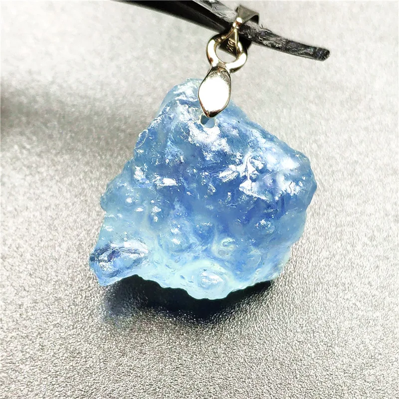 Natural Aquamarine Pendant (1)