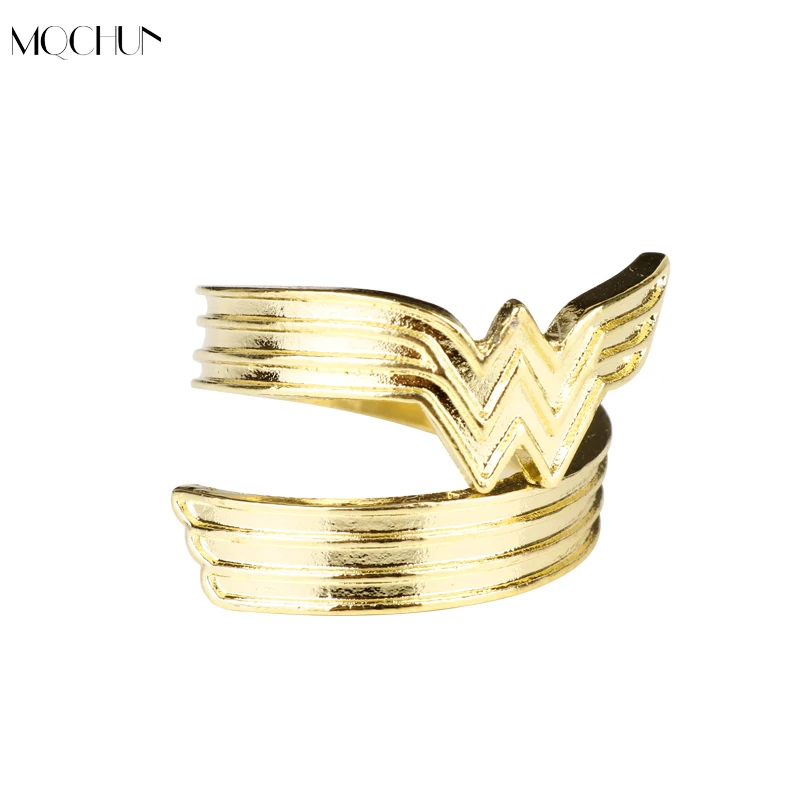 MQCHUN Wonder Woman Tiara Ring Movie Jewelry For Girls DC Superhero Adjustable Ring For Women Men Cosplay Party Christmas Gift
MQCHUN Wonder Woman Tiara Ring Movie Jewelry For Girls DC Superhero Adjustable Ring For Women Men Cosplay Party Christmas Gift