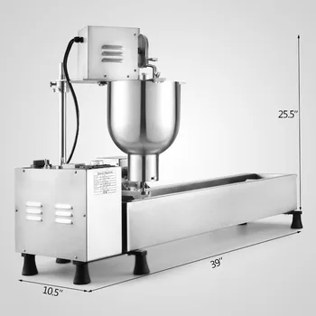 New Automatic Donut Maker Making Machine, Wider Oil Tank with two Set Mold digital counter termperature controller
New Automatic Donut Maker Making Machine, Wider Oil Tank with two Set Mold digital counter termperature controller